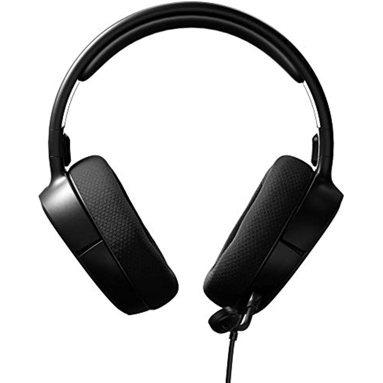 Wired Gaming Headset with Detachable Microphone and Steel-Reinforced Headband K54839