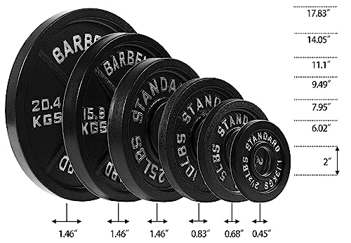 Cast Iron Plate for Weightlifting B162642