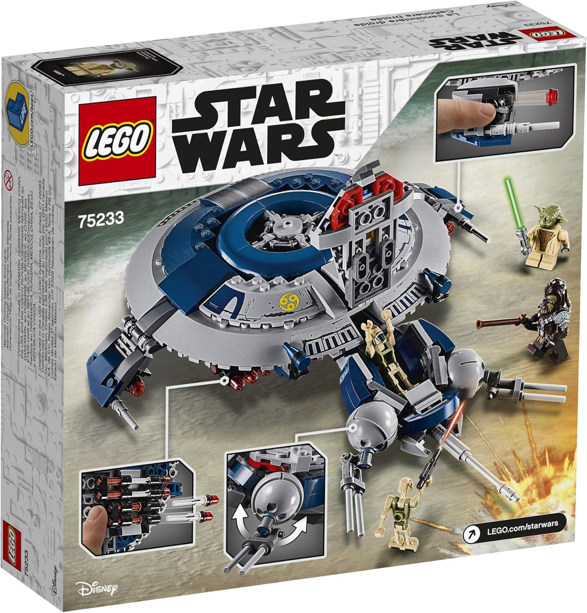 Star Wars Droid Gunship Building Kit (329 Pieces) N89023