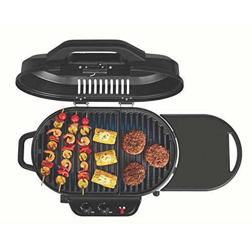 Portable Stand-Up Propane Grill with Push-Button Starter K5373