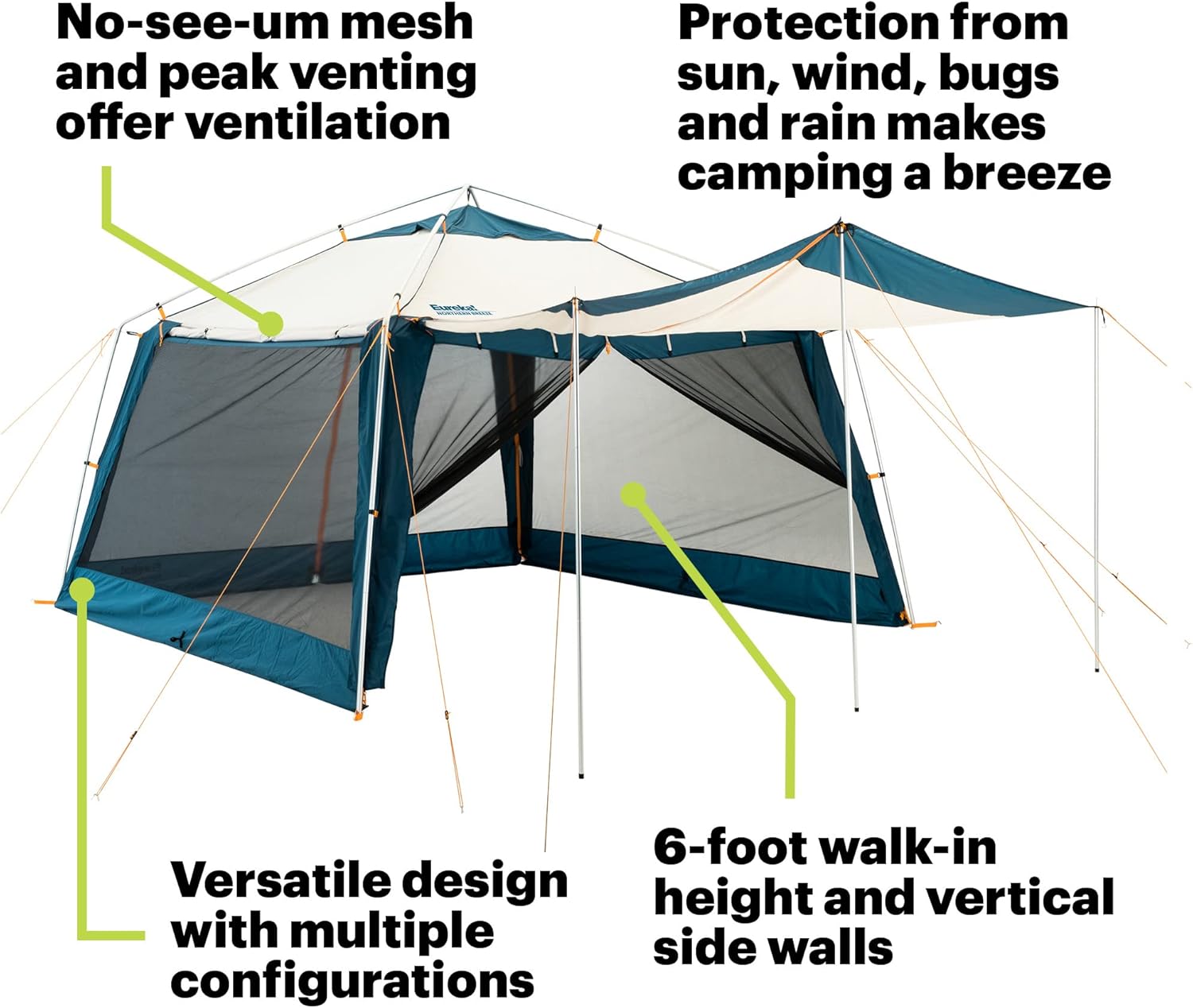 12 Feet Camping Screen House and Shelter O937